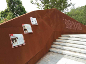 寿县耐候钢挡土墙